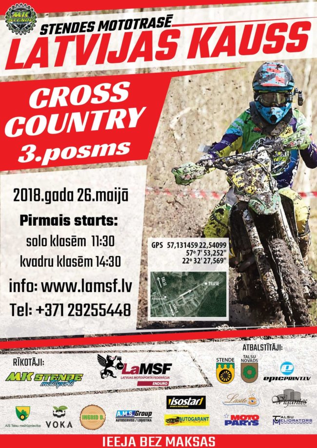 Cross Country Stende 2018