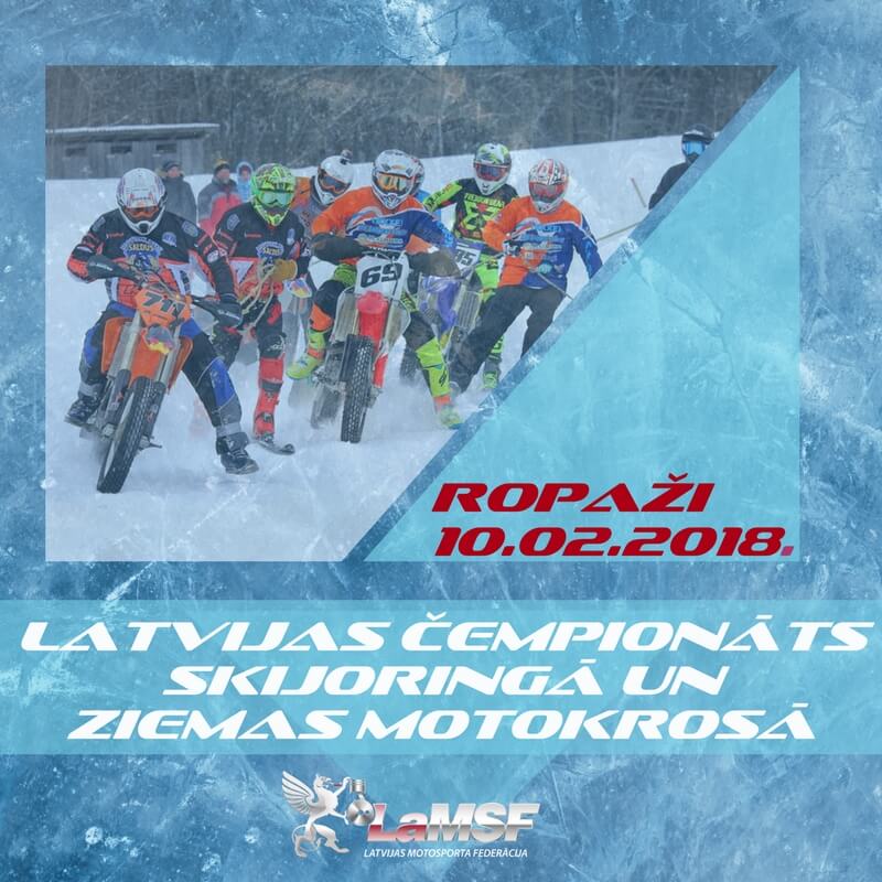 Latvijas čempionāts skijoringā un Ziemas motokrosā (7)
