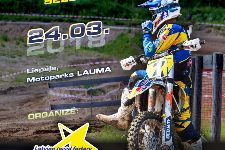 Cross Country sezonu atklās “Motoparkā Lauma”
