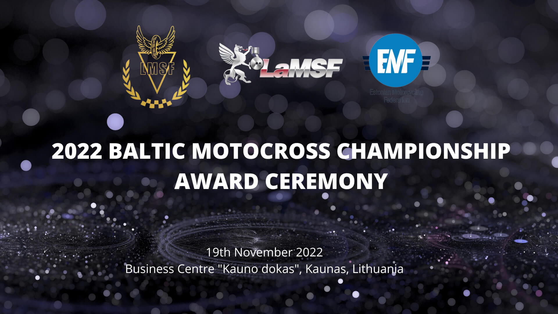 2022 BALTIC MOTOCROSS CHAMPIONSHIP AWARD CEREMONY