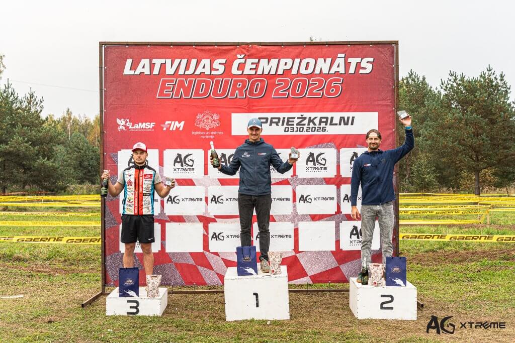 Kārlis Sabulis Crowned Latvian Enduro Champion at Priežkalni Season Finale